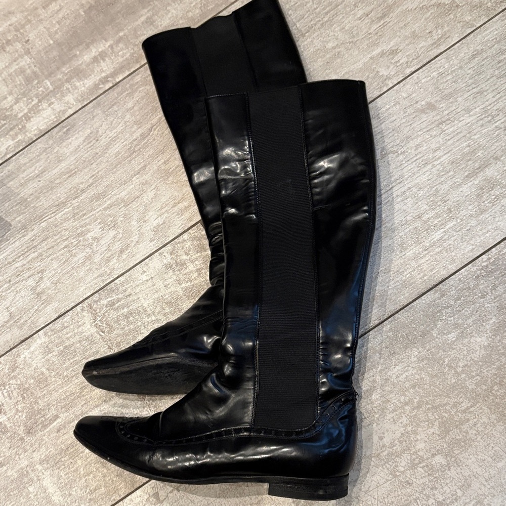 Giorgio Armani Black Boots